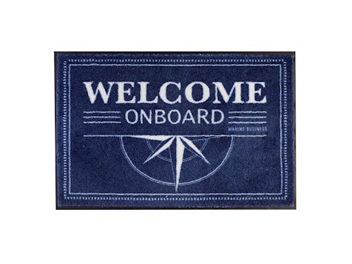 TAPPETINO WELCOME BLU