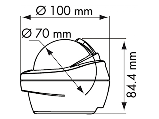 BUSSOLA OFFSHORE 75 MINI CHIESUOLA
