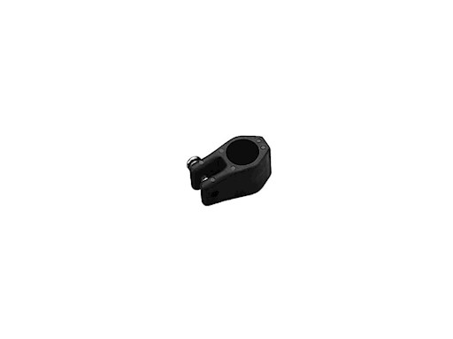 SNODI A FORCELLA IN NYLON PER TUBO Ø MM.22