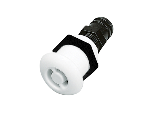 SFIATO DRITTO CON PORTAGOMMA Ø MM.16