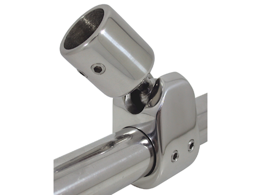 SUPPORTI A CAPPUCCIO IN ACCIAIO INOX FISSAGGIO SU CORRIMANO