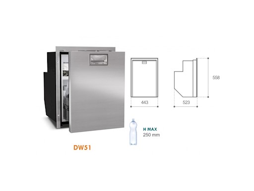 FRIGORIFERI DW CON APERTURA A CASSETTO