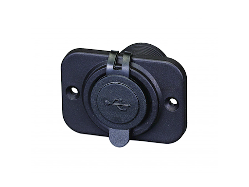 PANNELLO CON 2 PRESE USB TIPO A 12 V