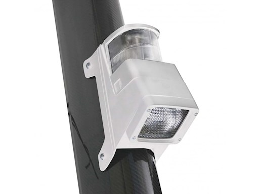 FANALE/PROIETTORE TESTA D'ALBERO BIANCO