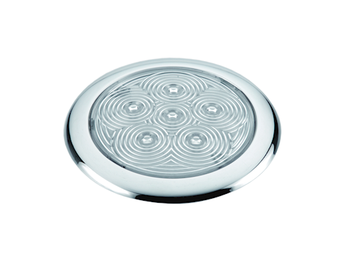 PLAFONIERA INOX A 6 LED