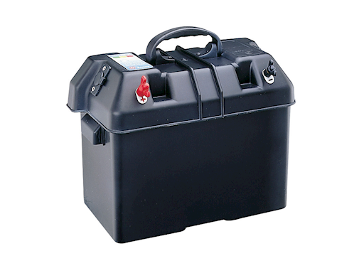 CASSETTA PORTA BATTERIA CON PRESA ACCENDISIGARI