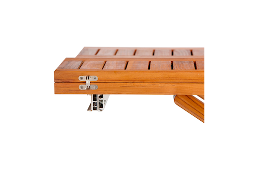 TAVOLO IN TEAK A DOPPIA ALTEZZA