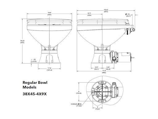 WC QUIET FLUSH E2 REGULAR