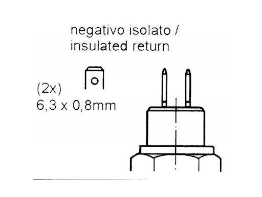 SENSORE VDO - TEMPERATURA ACQUA - TIPO G6