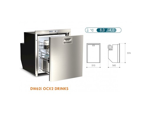 FRIGORIFERI/FREEZER DW DRINKS CON APERTURA A CASSETTO