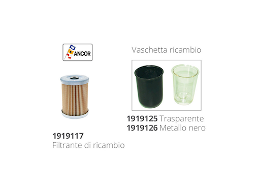 FILTRO DECANTATORE BENZINA PFB 16