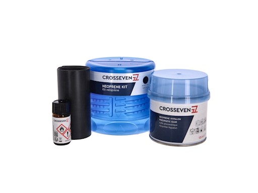 KIT RIPARAZIONI BICOMPONENTE PER GOMMONI NEOPRENE-HYPALON 125ML