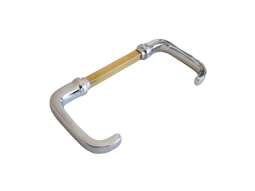 MANIGLIA OTTONE CROMATO