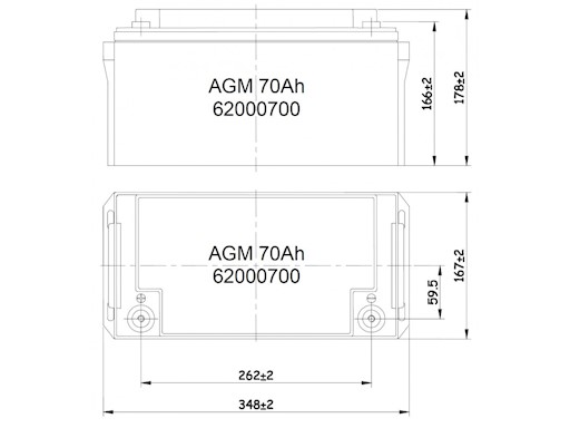 BATTERIE MASTEVOLT AGM