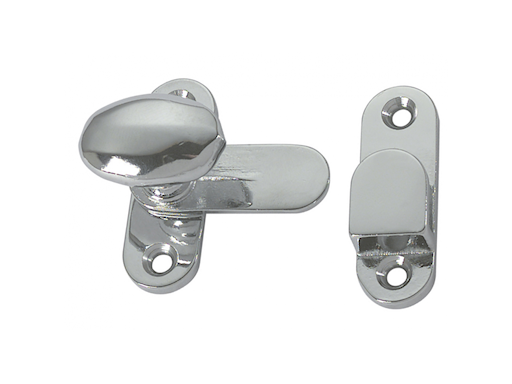 TAVELLA FERMAPORTA OTTONE CROMATO