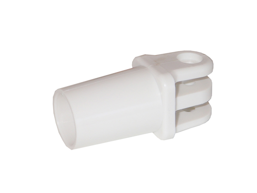 GIUNTO A CAPPUCCIO IN NYLON PER TUBO Ø MM.20