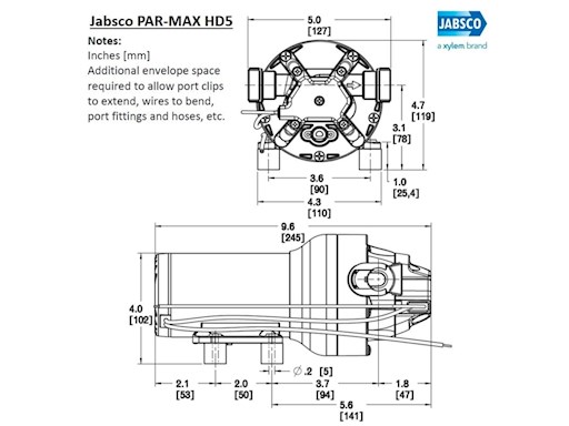 POMPA AUTOCLAVE PAR MAX 5HD