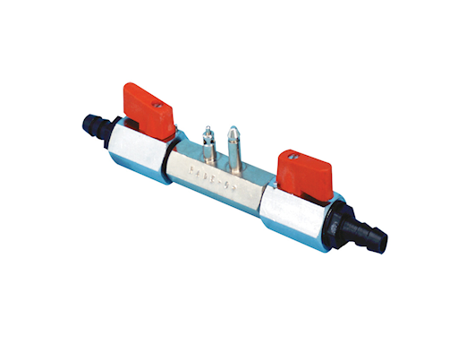 INNESTO MASCHIO CON 2 RUBINETTI PG. Ø MM 10 - OMC/JOHNSON/EVINRUDE