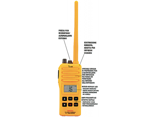 VHF GMDSS IC-GM1600E