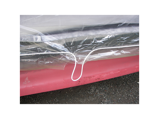 TELO TRASPARENTE VERSIONE CON ELASTICO