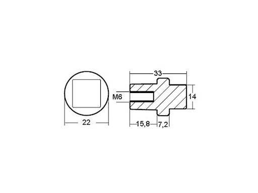 ANODO PER MOTORI YAMAHA 75/300 HP
