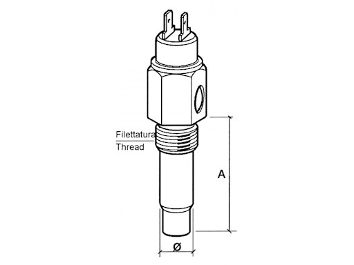 SENSORE VDO - TEMPERATURA ACQUA - TIPO G6