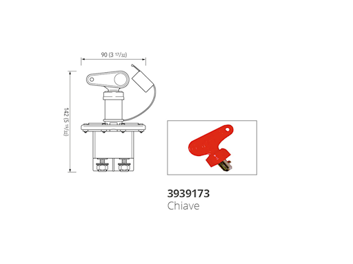 STACCA BATTERIA BIPOLARE 120A