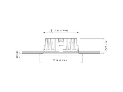 FARETTO AD INCASSO MARINA HP