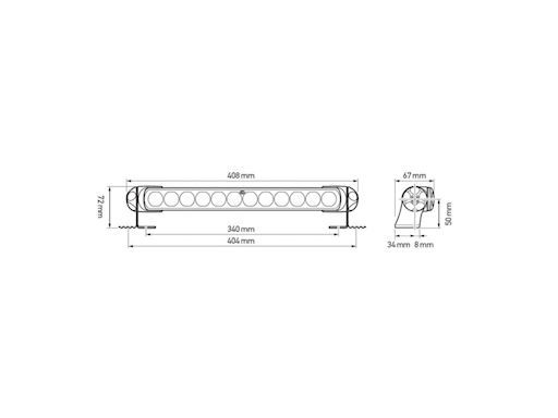 PROIETTORE A LED SEA HAWK 350