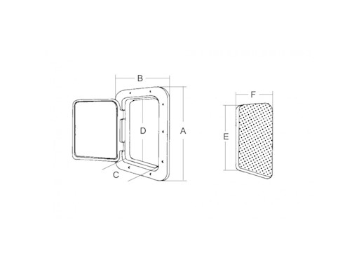 SPORTELLO MM.380X380