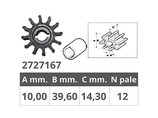 GIRANTE POMPE VOLVO 3555413-8