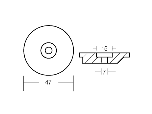 PIASTRINA PER MOTORI SUZUKI 9,9-15 HP