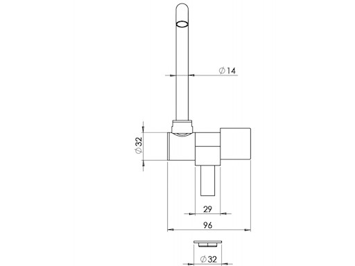RUBINETTO CANNA ALTA