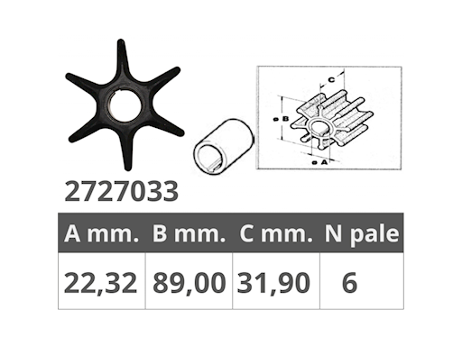 GIRANTE JOHNSON/EVINRUDE 389642 / 777212