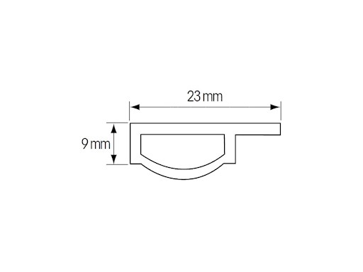 PROFILO LED MODELLO D