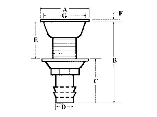 SFIATO IN ACCIAIO INOX 316 AD INCASSO