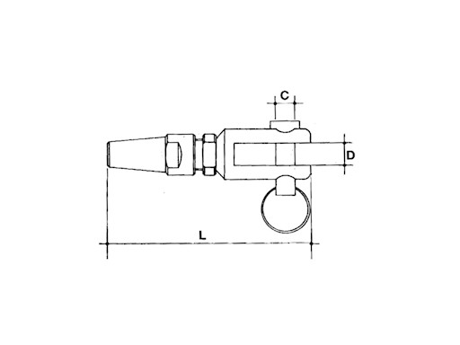 TERMINALE RAPIDO A FORCELLA