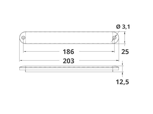 LUCE DI CORTESIA A LED 12V
