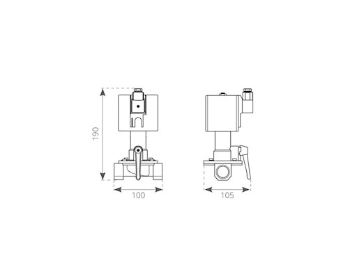 ELETTROVALVOLA MEDIA PORTATA