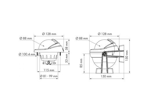 BUSSOLE OFFSHORE 95 DA INCASSO