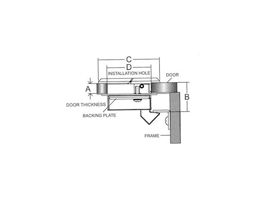 ALZAPAGLIOLO MINI INOX 316 Ø MM.49