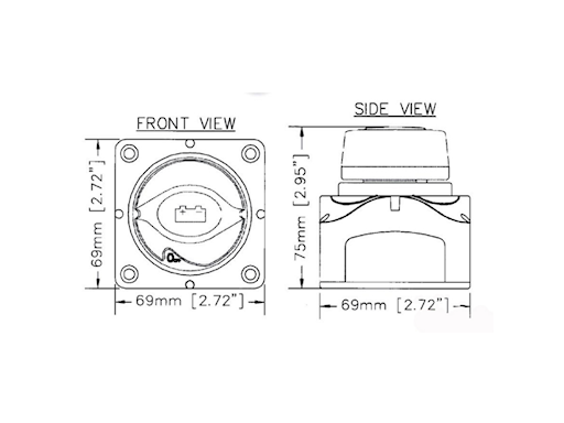 DEVIATORE STACCA BATTERIA BEP 200A