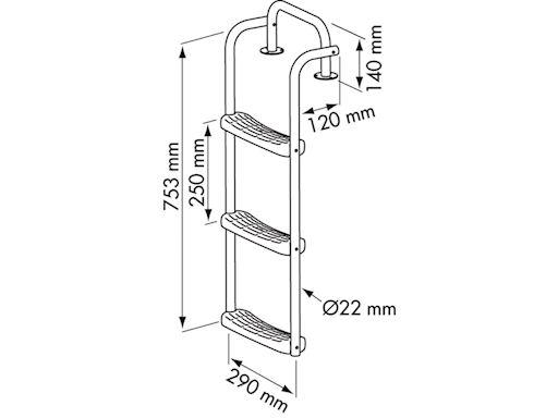 SCALETTE IN ACCIAIO INOX