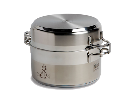 BATTERIA DA CUCINA IMPILABILE SET 7 PEZZI