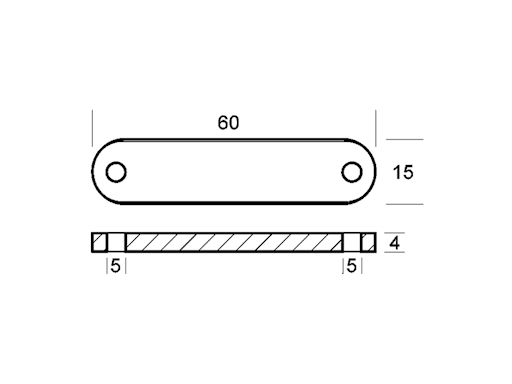PIASTRA PIATTA SELVA RIF.OR.9005655