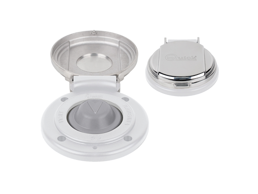 PULSANTE A PIEDE BIANCO