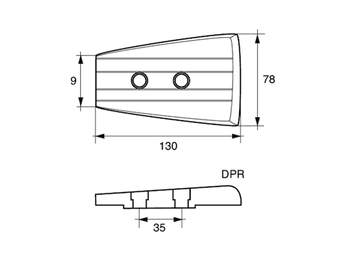 PIASTRA VOLVO PER PIEDI DPR