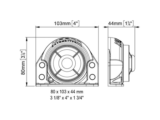 AVVISATORE BK/2 105 DB