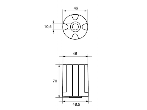 ANODO VOLVO PER SERIE IPS