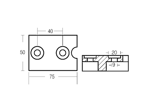PLACCA PER MOTORI DIABOLO 70/120 HP